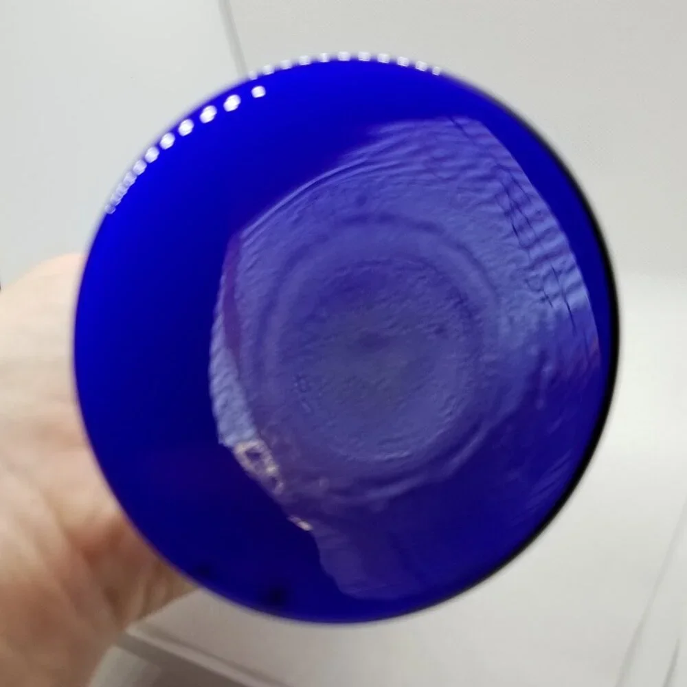 Vintage Enesco Deep Blue Cased Vase